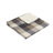 Full/queen 6 Piece Herringbone Duvet Cover With Cozy Border Design Buffalo Plaid Hand Stitched