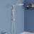 Shower Head With Handheld Shower System With 10" Rain Shower Head-121108277