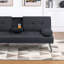 Table pliante ajustable avec porte-gobelets Neston