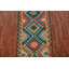 Tapis de couloir oriental géométrique en laine Kilim 3 x 13