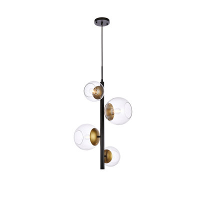 Lustre gradué à 4 lumières Fredra