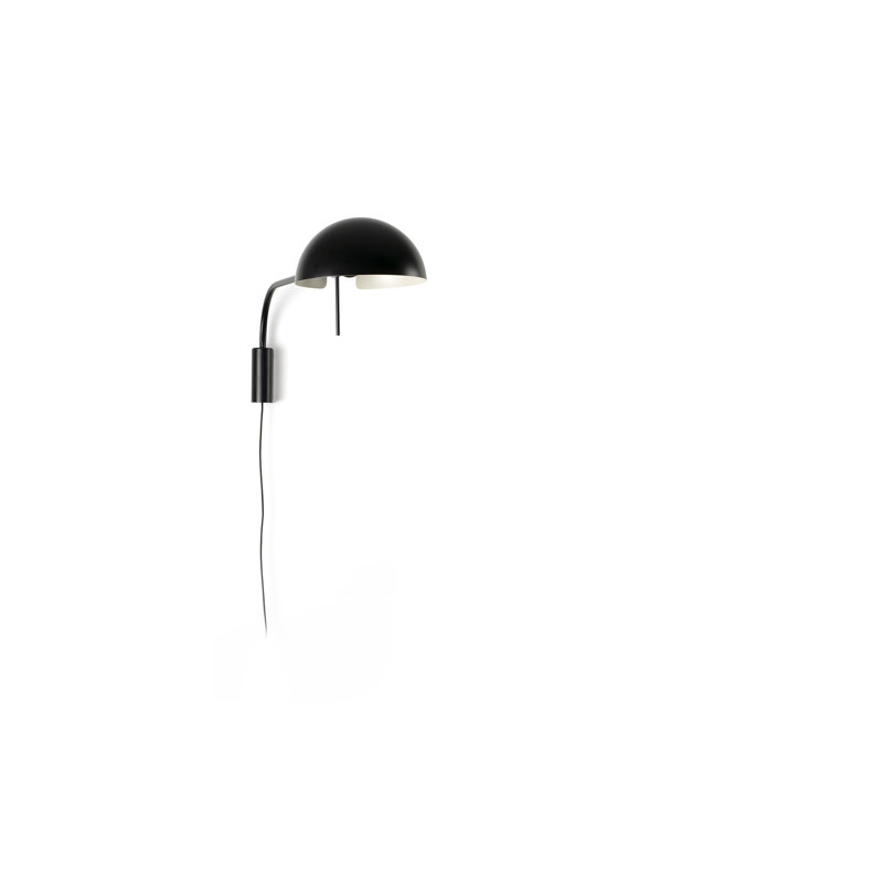 Dominica Wall Lamp, Black