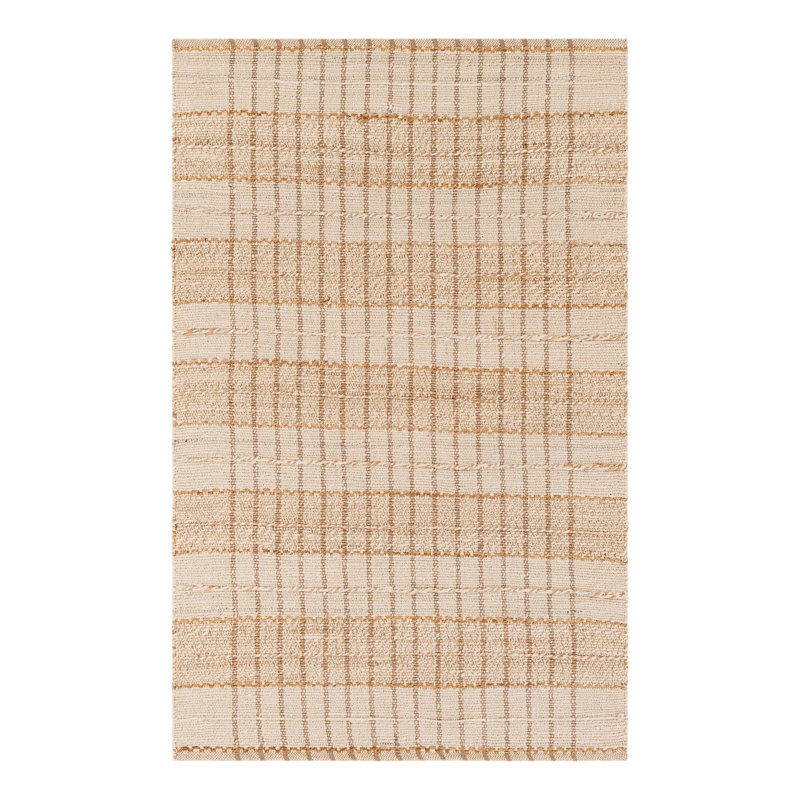 Tapis en jute tissé à la main Drift Laurel, Rectangle 5 pi 1 po x 8 pi