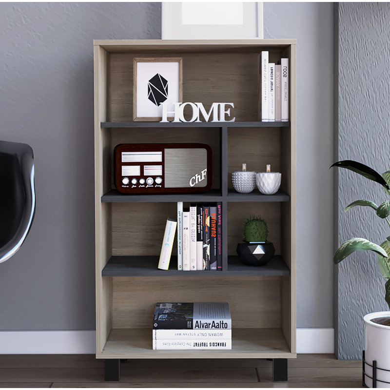 Etherton Low 3 Shelf Bookcase