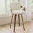 Modern Upholstered Swivel Counter Height Bar Stool-2107849369