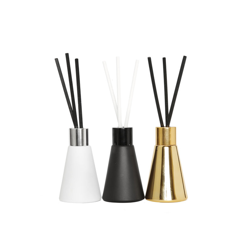 Assorted Colors Reed Diffuser Set with Floral Scents