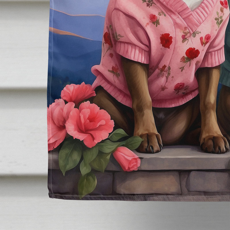 Double Sided 40'' H x 28'' W Polyester Valentine's Day House Flag