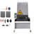 1200W Electric Sliding Gate Opener 5732lbs Chain Drive Infrared Sensor 2 Remotes