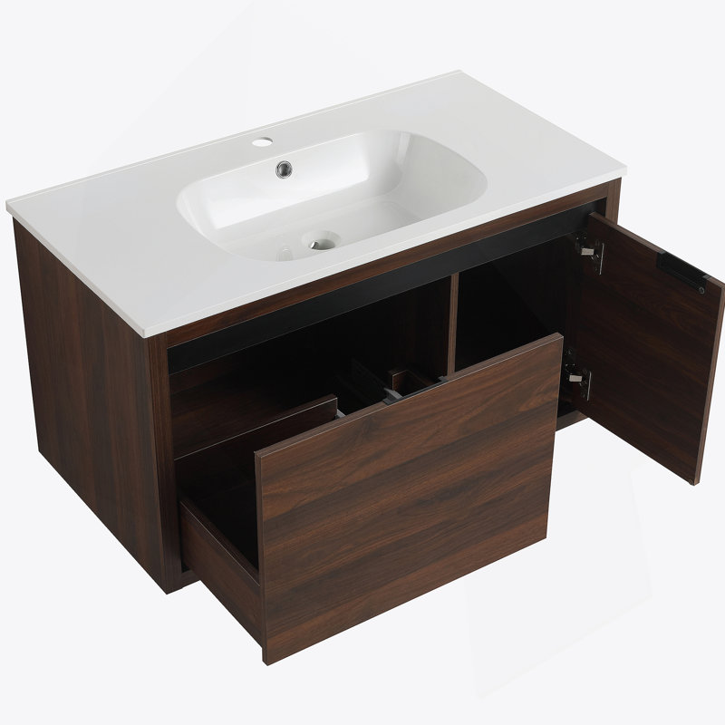 Meuble-lavabo 36 po avec lavabo en gel