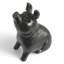 Cochon en fonte, tête haute