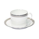 Plumes Porcelain Cappuccino Cup