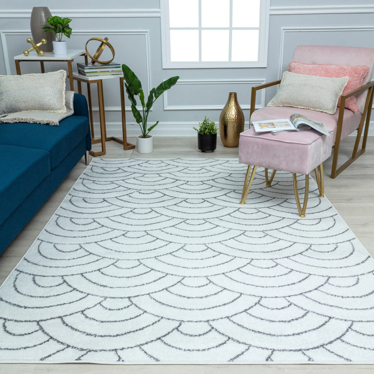 Tapis blanc Azalea