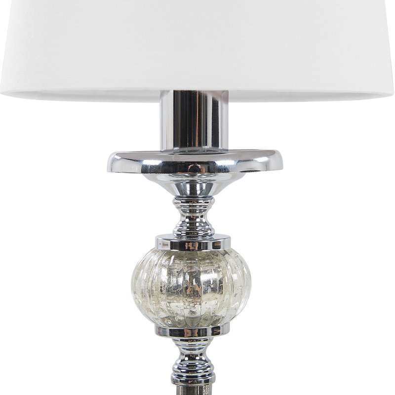 Copey Metal Table Lamp, White