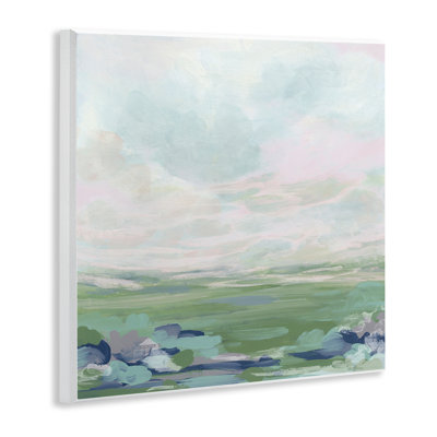 "Faded Grassland View", art mural par June Erica Vess