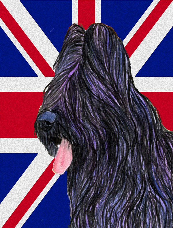 40 x 28 po en polyester britannique 2 faces english union jack drapeau maison, Briard