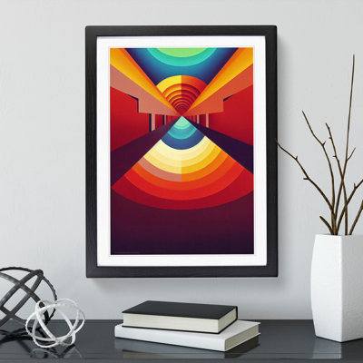 Abstract Tunnel - Single Picture Frame Print