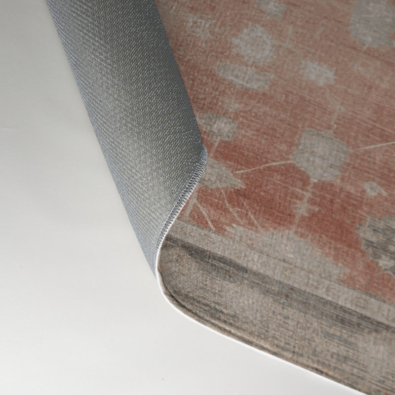 Tapis intérieur et extérieur brun Overdyed, Rectangle 9 pi x 12 pi