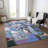 Machine Washable Indoor/Outdoor Xhevrie Green Rug-55182942