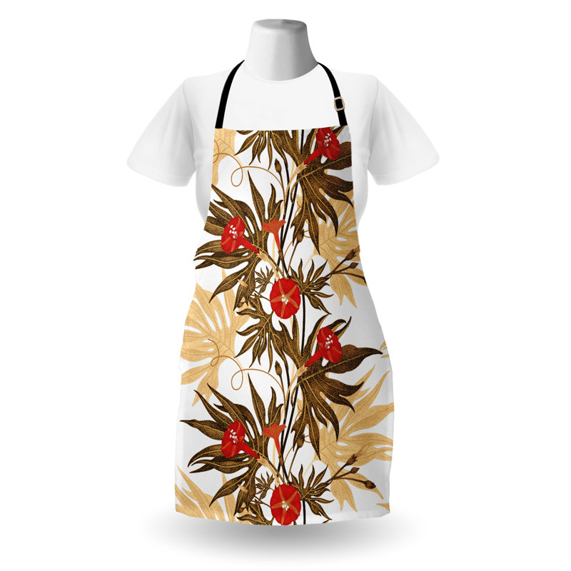 Tablier floral