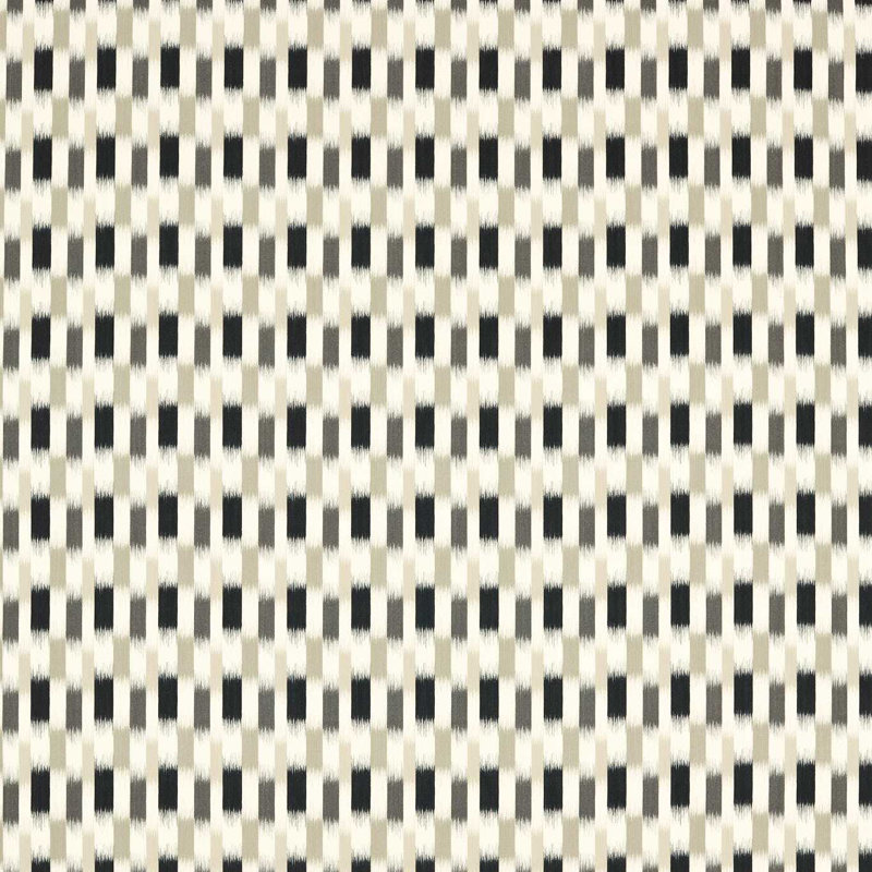 Utto Fabric, Black Earth/Taupe