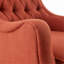 Fauteuil d'appoint capitonné