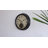  15 inch Real Moving Gears Wall Clock, Large Oversized Industrial Retro Vintage Steampunk Indoor Decor, Domed Glass Silent Wall Clocks for Living Room Kitchen Office School