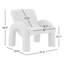 Fauteuil de 31,5 po de large Isle-571181093