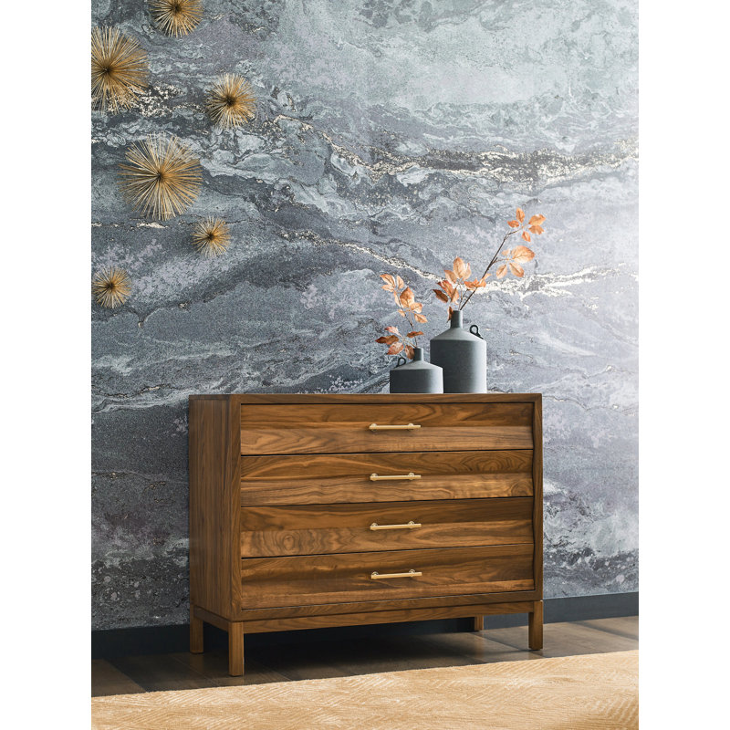 Commode d'appoint Backbay, Noyer