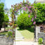 Arche de jardin en métal assembler librement avec 8 styles de tiges de jardin