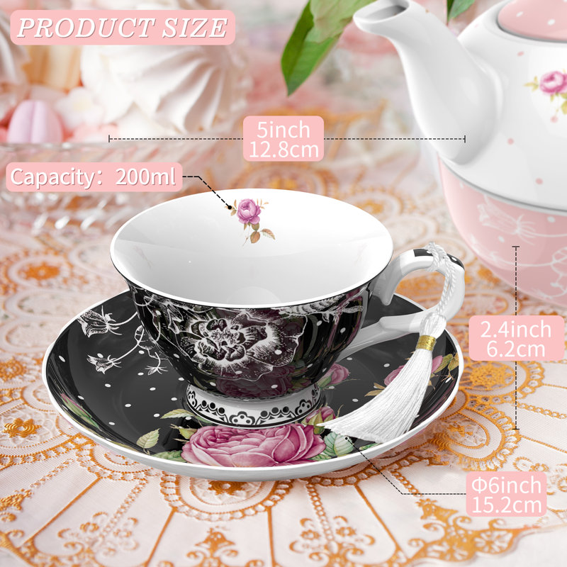Porcelain Mug, Black