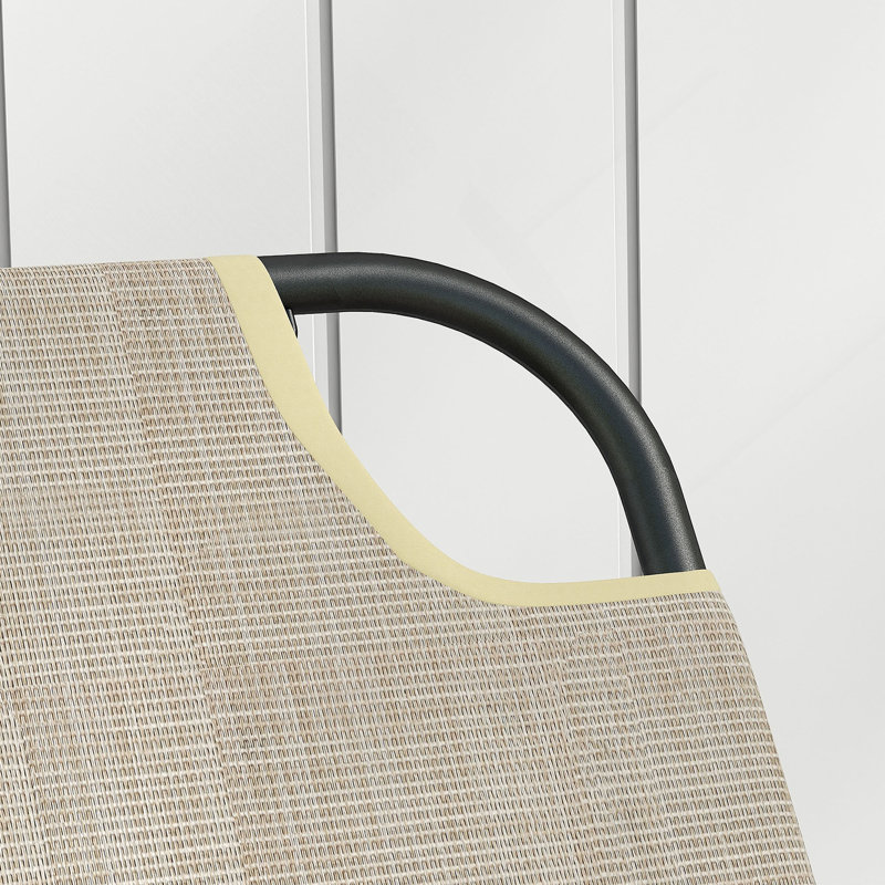 Siège relaxant, chaise berçante d'extérieur