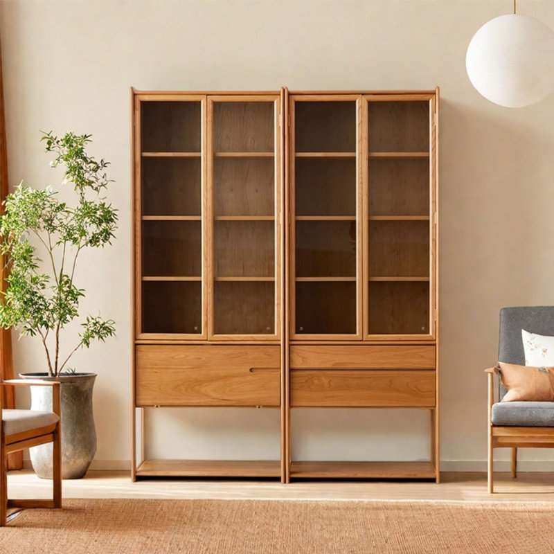Bibliothèque simple de style nordique