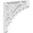 1 7/8"W X 8"D X 14"H Genova Architectural Grade PVC Corbel-30799312-112933176