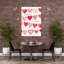 «Happy Heart Day», art mural abstrait romantique fantaisiste-129021677