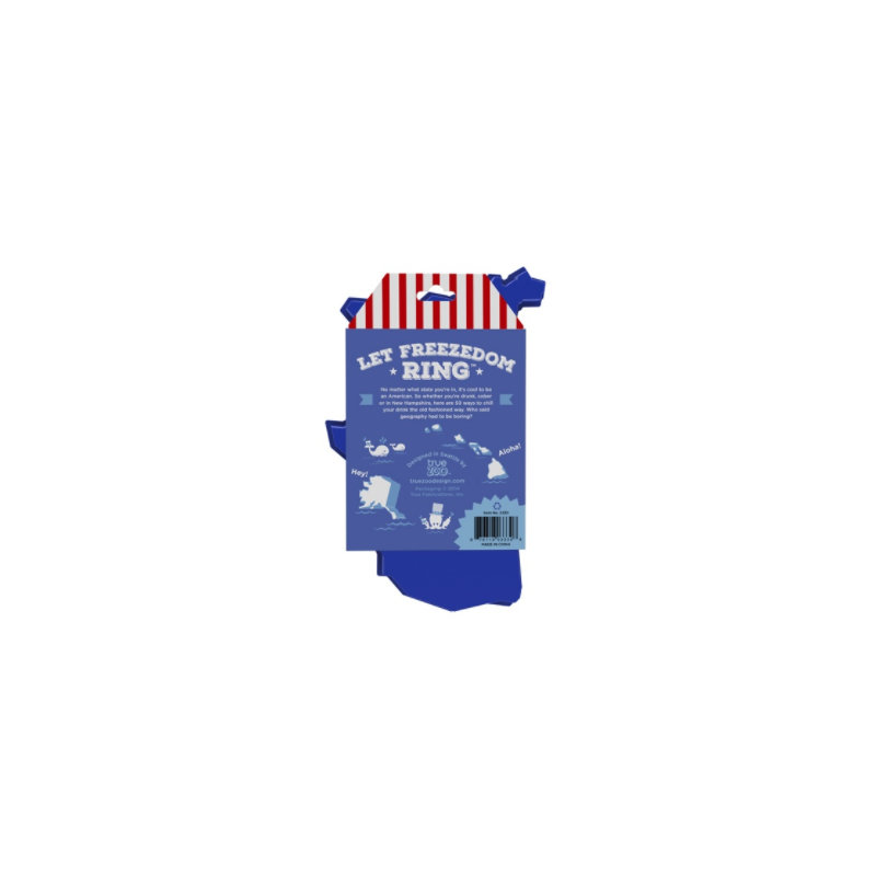 Plateau de glaçons en silicone TrueZoo U, Bleu