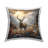 Majestic Elk Mountain Scenery Printed Outdoor Throw Pillow Design by Jim Baldwin