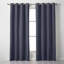 Nalaiyah Velvet Chenille Eyelet Curtains-1315062697-1315062714