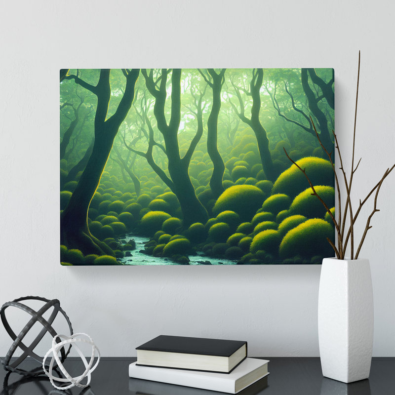 Forest Dreams - Wrapped Canvas Print, 35cm H x 50cm W x 3cm D