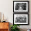 Oak Alley Reflection - reproduction de photo sur toile encadrée-871903086-871903081-872136517