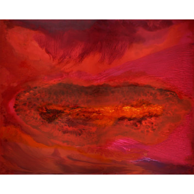 Creation Painting by Rhona LK Schonwald