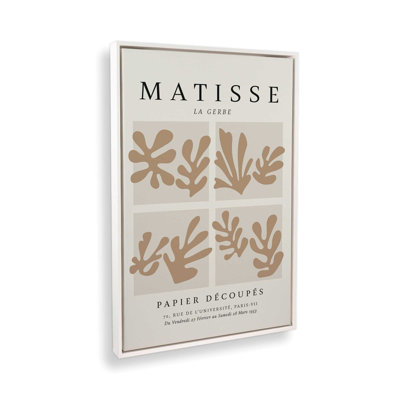 Matisse's La Gerbe Quartet en brun