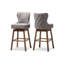 Tabouret de bar pivotant de 30,51 po-85703901