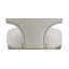Chaise d'appoint en lin et champagne, ensemble de 2