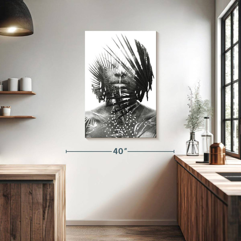 Leisha Nature Man, 39" H x 26" W