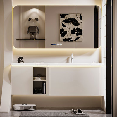 Armoire de salle de bain à la française