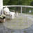 Machine Washable Indoor/Outdoor Xhevrie Aloe Rug-1507355503