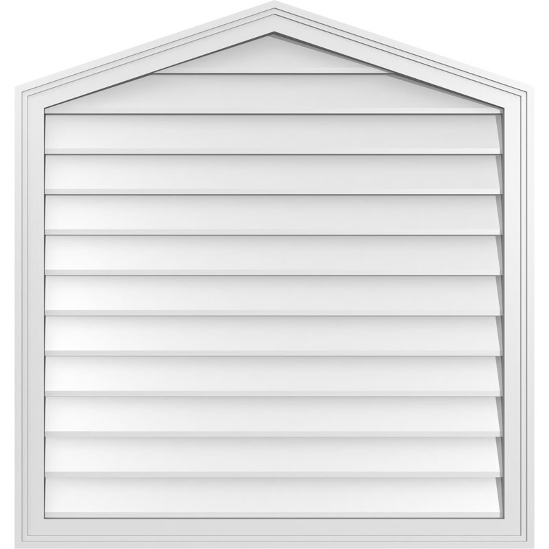 Ventilé à pignon non-fonctionnel Signature, H 38 po x l 36 po x P 1,5 po