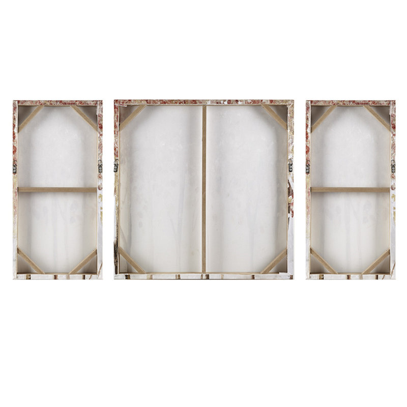 Autumn Forest Hand-Textured Canvas Art Set of 3