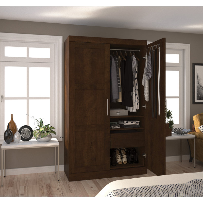 Arlex 48.75 " W Armoire, Chocolate