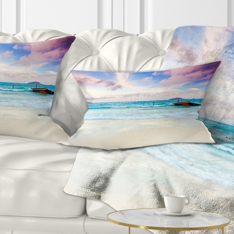 Coussin Seascape, Rectangulaire, 12 po x 20 po